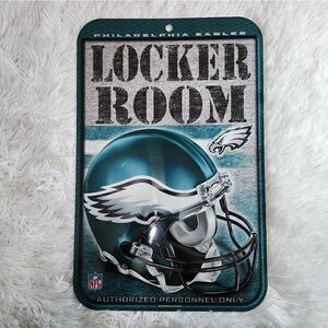 Philadelphia Eagles Helmet Locker Room Sign🦅